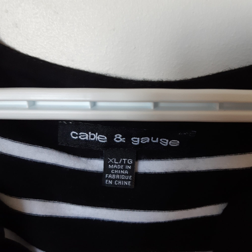 Cable and Gauge tshirt - Picture 2 of 5